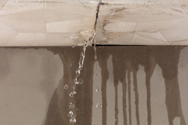 Professional Flood Damage Cleanup technician working in Abernathy, TX